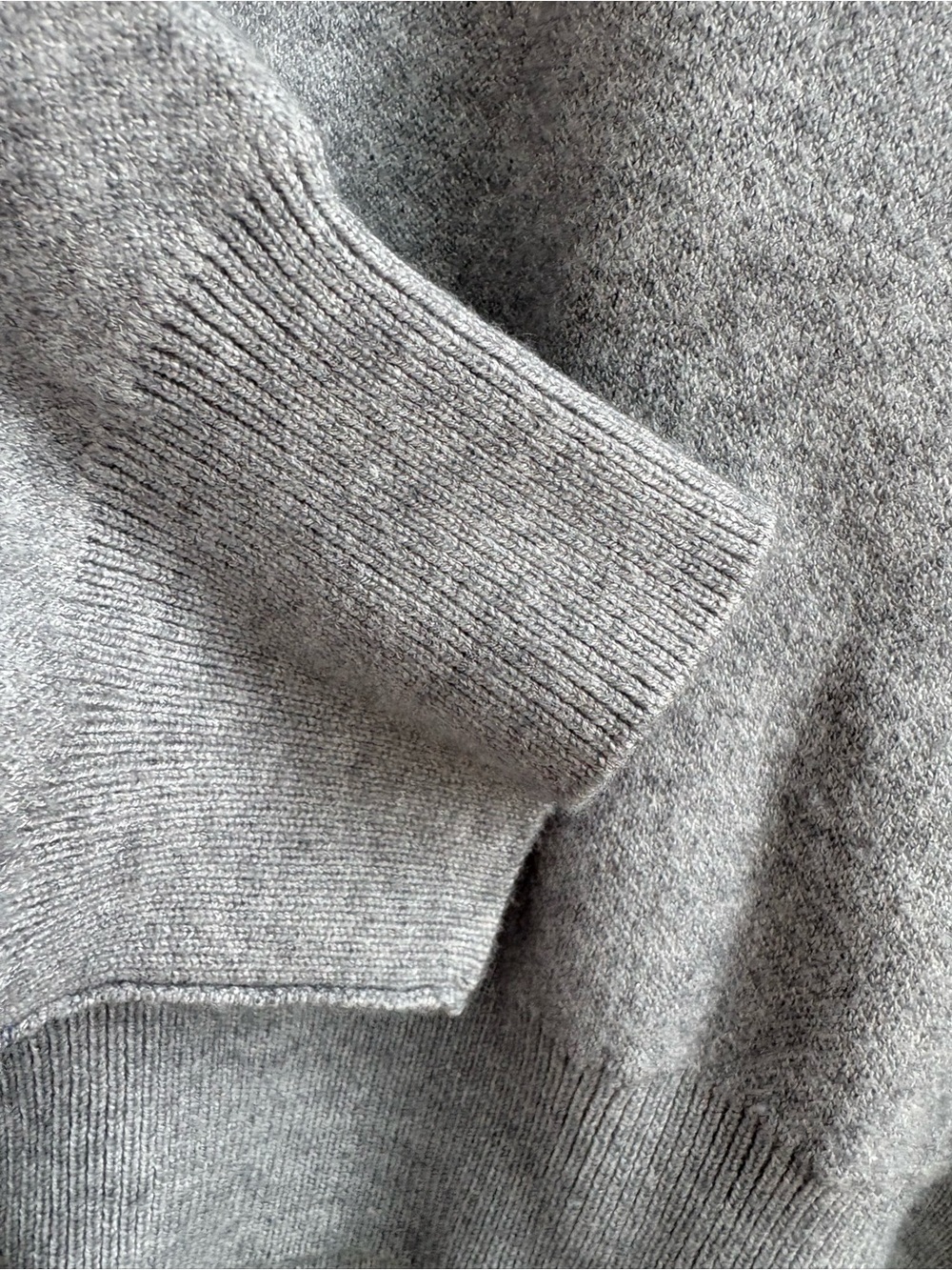Altar’d State 1989 Cropped Sweater Gray Varsity Pullover Small Soft Cozy Preppy - Picture 5 of 10